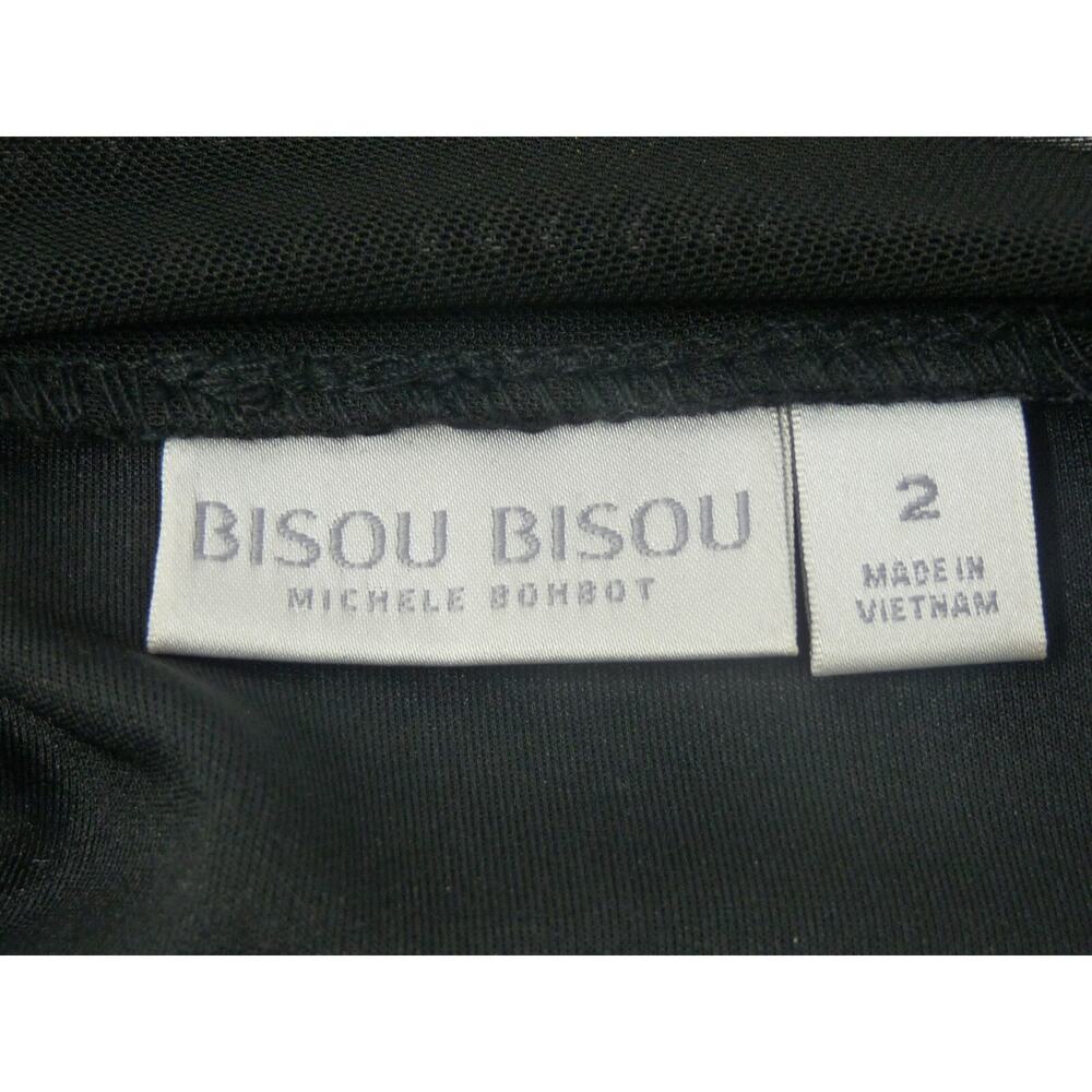 Bisou Bisou Michele Bohbot Women's Size 2 Dress Black New With Tags - Picture 12 of 12